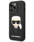 Калъф Karl Lagerfeld - Karl Head, iPhone 14 Pro Max, черен - 3t